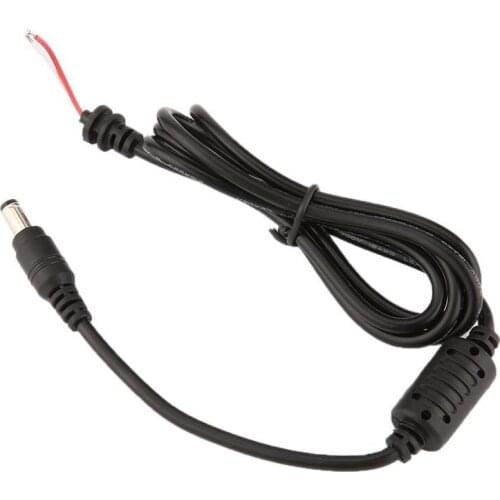 Universal Black DC Jack Tip Plug Connector Cord Cable Power Adapter 5.5X2.5MM Power Supply Plug Connector DC Tip Plug Cable