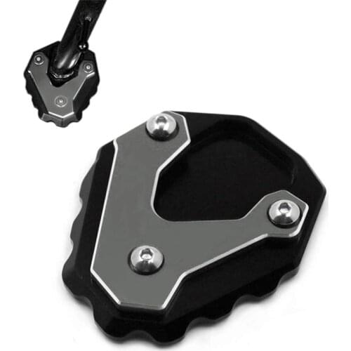 Motorcycle Kickstand Extension Pad Aluminum Foot Side Support Stand Plate for Honda CB500X 2019 2020