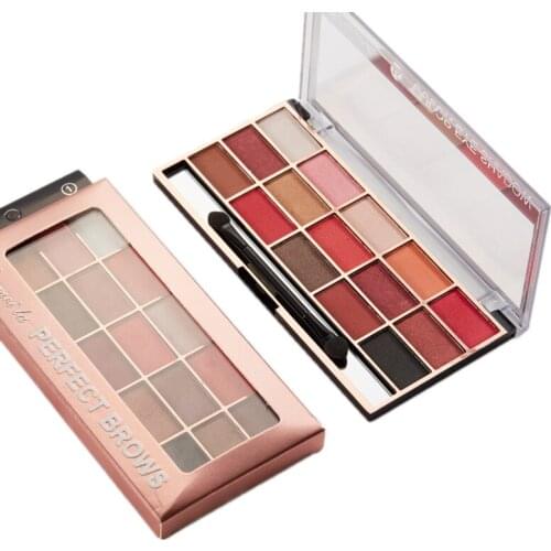 High Quality 15 Colors Makeup Eyeshadow Palette Matte Glitter 4set Smoky Eye Shadow in One Palette Blush Makeup Set for Beauty