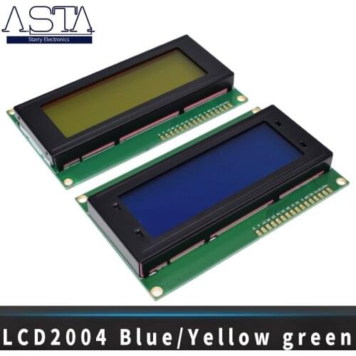 20x4 LCD Modules 2004 LCD Module with LED Blue/Yellow green Backlight White Character