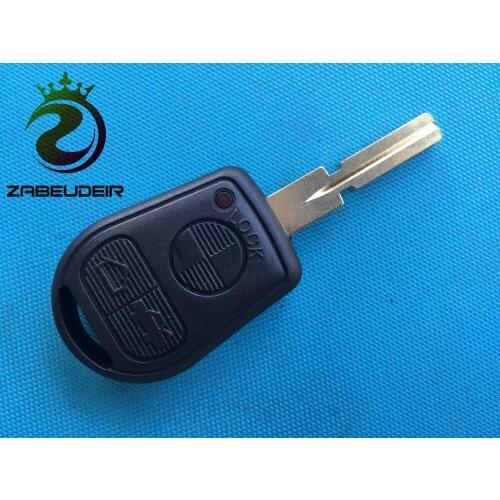 3 Button Uncut Blade Car Key Replacement Remote Case Shell For Bmw E31 E32 E34 E36 E38 E39 E46 Z3 Fob Uncut key blank