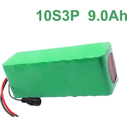 36V 9Ah 10S3P 18650 Li-ion Battery Pack E-Bike Ebike electric bicycle