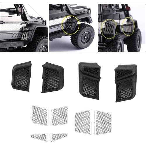 RC Car Wheel Eyebrow Side Exhaust Grille for MN86S MN86 MN86KS MN86K G500 1:12 Scale RC Car DIY Accessories