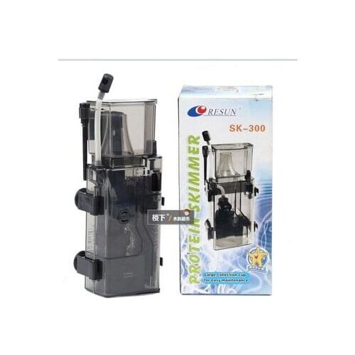 SK-300 Protein Skimmer 4W 300L/H Marine Aquarium Tank Filter System Accessories