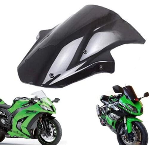Motorcycle Windscreen Windshield Windshield Deflector Motorcycle Accessories for Kawasaki ZX10R ZX 10R 2011 - 2015