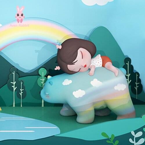 Anime Figure Kemelife Fairy Tale Warm Bear Series Model Car Desktop Decoration Cute Model Doll Home Decorations Free Shipping