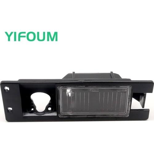 YIFOUM Car Rear View Camera Bracket License Plate Lights for Opel Combo D Ampera Astra J GTC Astra K GTC 5D Hatch/Buick Velite