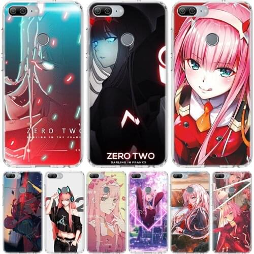 Darling In The Franxx ZERO TWO 002 Phone Case for Huawei Honor 10 9 Lite Y9 Y5 Y6 Y7 2019 8X 8A 8S 7A 7X 10i 20i Pro V30 Art Coq