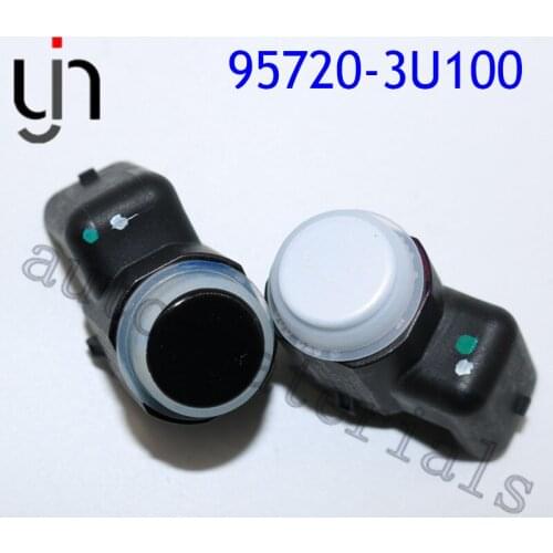 1pcs PDC Parking Sensor 4MS271H7C 95720-3U100 95720-3W100 For Kia 957203U100 95720-3W100 White black color