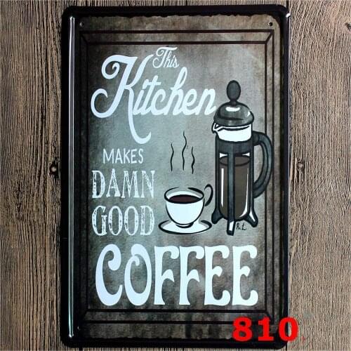 This Makes Coffee Novelty Parking Retro Metal Tin Sign Plaque Poster Wall Decor Art Shabby Chic Gift