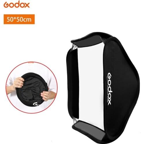 Godox 80 x 80cm 31.5"x31.5" Collapsible Flash Softbox Diffuser Bowens Mount for Godox AD600B AD600BM