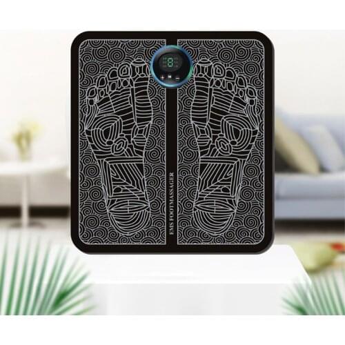 H7JC Electric EMS Foot Massage Pad Intelligent Foot Acupuncture Therapy Machine