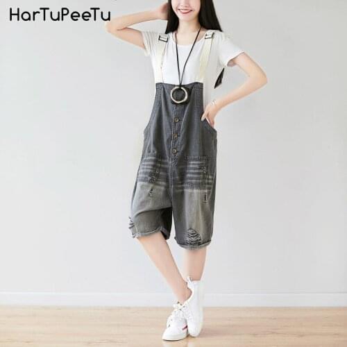 Джинсовые комбинезоны HARTUPEETU China At AliExpress