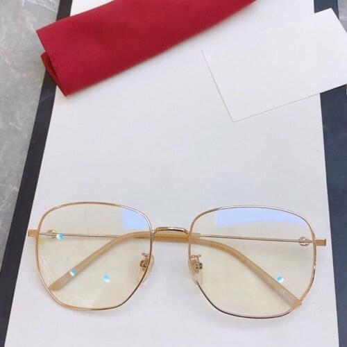 2020g best quality optical acetate g8026 Frame myopia hyperopia astigmatism eye glasses Frames brand Men Women Fashion Box Case