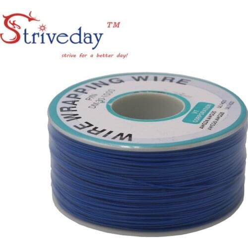 250M 30AWG Blue OK line circuit board flying line PCB jumper electronic wire welding connection wire single core copper wire