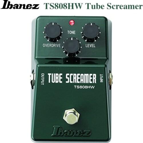 Ibanez TS808HW Distortion Guitar Effect Pedal Classic Tube Screamer Overdrive Pedal | Made in Japan