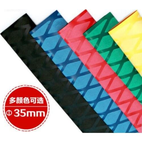 Inner diameter 35mm antiskid fishing rod heat shrinkable tube 1meter