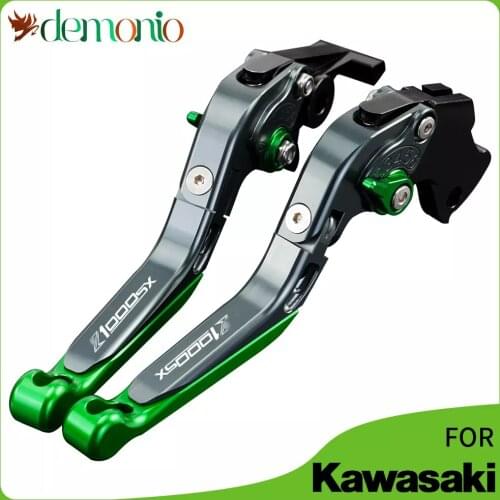 Motorcycle Folding Brake Clutch Levers Fits For KAWASAKI Z1000SX/NINJA 1000/Tourer 2017-2019 2018 Z 1000 SX Ninja1000 Z1000 SX