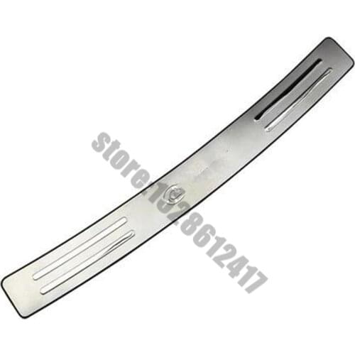 Car styling for Volkswagen Golf 6 MK6 2010 2011 2012 2013 stainless steel Rear Bumper Protector Sill Trunk Tread Plate Trim