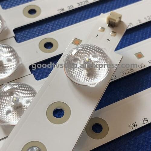 532mm For sam sung led backlight strip 29 inch 5 lights SW 29 3228 05 REV1.2 121019 tv parts