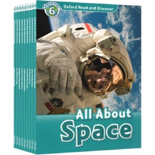 10 Books Oxford Read and Discover Level 6 about space reading learing Helping Child to read Phonics English story Picture books
