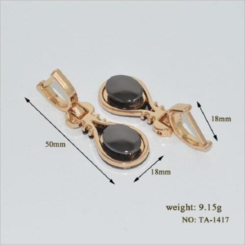 10pcs/lot new handbag accessories backpack shoulder strap handle belt buckle chain link drop-shaped ring