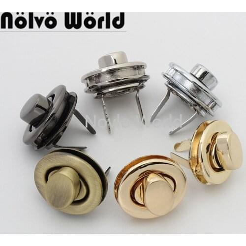 2-10 pieces 6 colors 26*22mm Oval Purses Locks Clutches Closures Twist Turn Lock Clasp