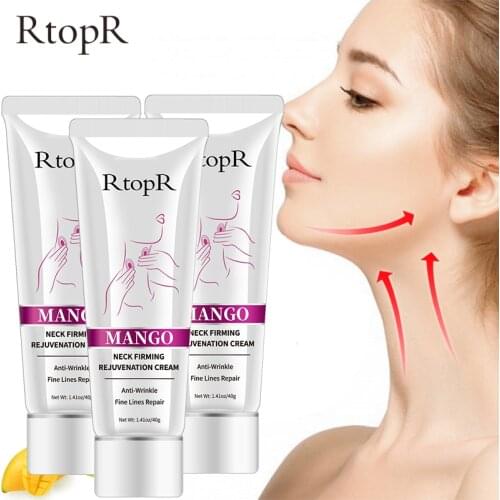 3PCS Neck Firming Rejuvenation Cream Skin Moisturizing Whitening Neck Serum Anti-wrinkle Firming Mild Peeling Beauty Neck Care