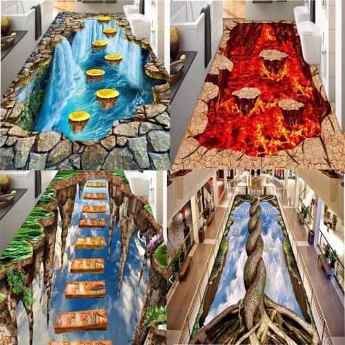 3D creative doormat Hallway Carpets for Living Room Bedroom Area Rugs Tea Table carpet Kitchen Bathroom Antiskid Mat tapis salon