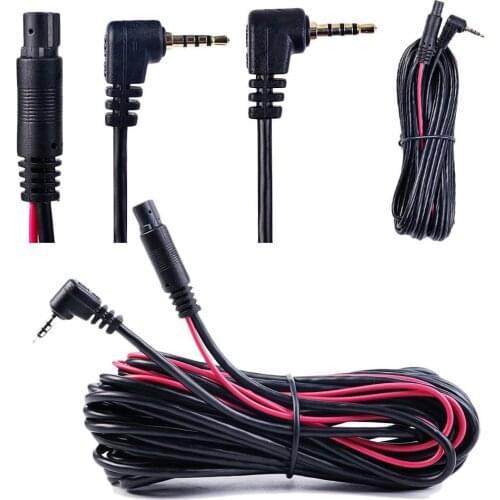 Vehicle Rear View Parking Video Extension Line 5.5M Camera View Parking Cable Video Car Cord Reverse Rear Backup Camera R4A1
