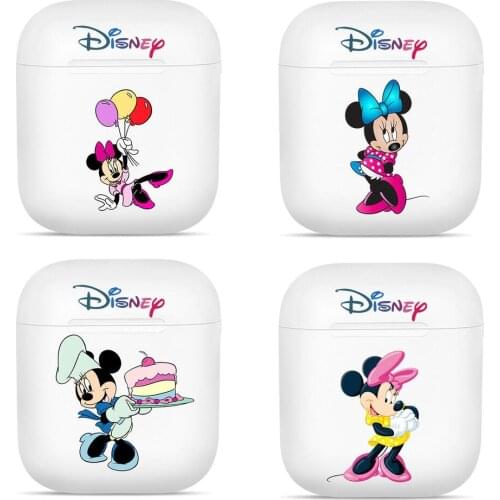Disney Pattern Case for Airpods 1/2 Cover Protective Earphone Cases Headphones Funda Protective For Airpods Coque