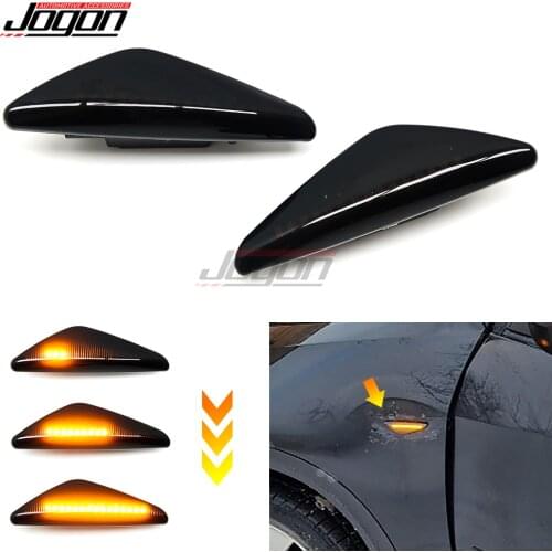 For BMW X3 F25 X5 E70 X6 E71 E72 2008-2014 LED Dynamic Turn Signal Light Side Fender Marker Lamp Sequential Indicator Blinker