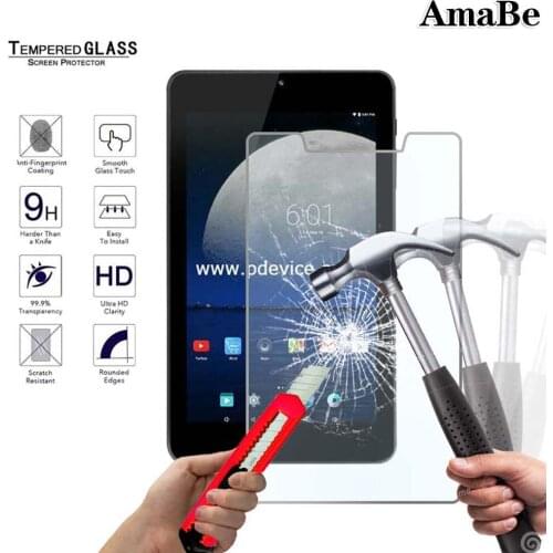 HD Tempered Glass Screen Protector for IRULU EXpro X4 7 Inch Tablet Glass Guard Film 9H