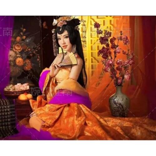 Jin Ting Yi Tang Gorgeous Empress Costume with Splendid Tail Womens Costume