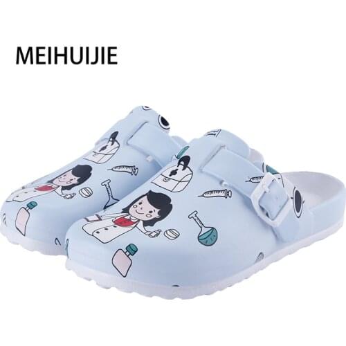 Medical shoes women nurse slippers EVA laboratory doctor clogs Non-slip Nurse Clogs Surgical Shoes dentist Work slippers