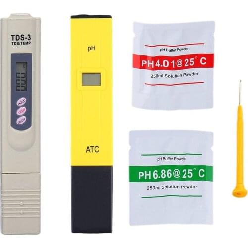 Portable Digital PH Meter Water Quality Testing Pen Purity Filter TDS Tester Aquarium Pool SPA Water Quality Monitor Drop Ship