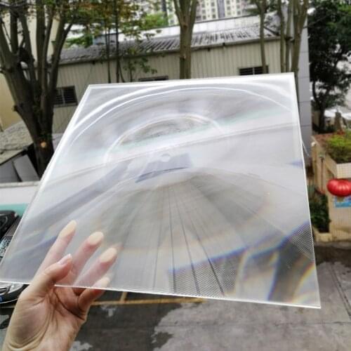 Drop shipping Solar lenses 150*150mm FL 140/160/190mm PMMA Square Fresnel Lenses