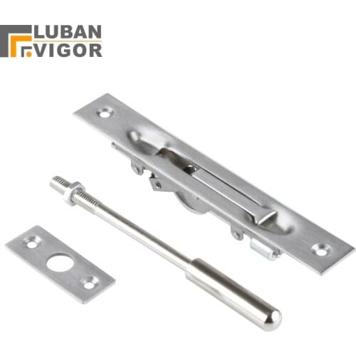 Thick, 304 stainless steel, hidden bolt, embedded security door bolt ,lock , Furniture Hardware