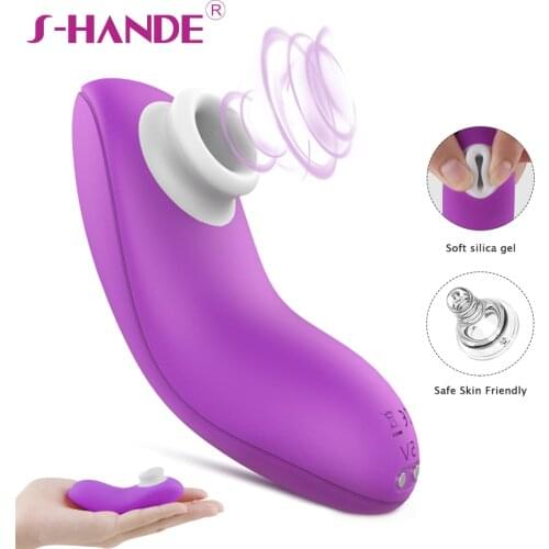 SHANDE Clitoris Stimulator Clit Nipple Sucker Clitoris Oral Sex Sucking Vibrator For Woman Licking Tongue For Adults Sex Toys
