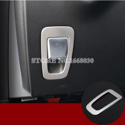 Interior Electronic Handbrake Frame Cover For Mercedes Benz C Class W205 S205 2014-2020 Car accesories interior Car decoration