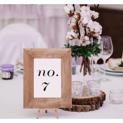 YOYOYU Wedding Table Number Wall Sticker Vinyl Numbers for Seating Wedding Reception Decal Wedding Decals Reception Decor ZW401