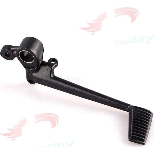Motorcycle Silver Black Aluminum Rear brake Lever Foot Pedal For Honda CBR1000RR 2004-2007 2004 2005 2006 2007 04 05 06 07