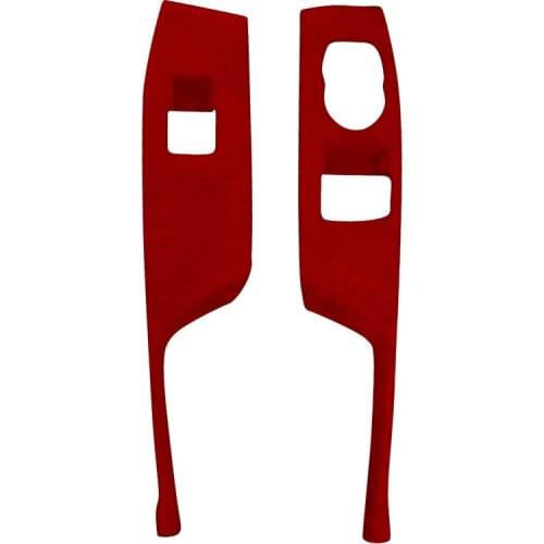 Alcantara Suede Leather Car Window Switch Panel Cover Trim Stickers Fit for Chevrolet Camaro 16-20