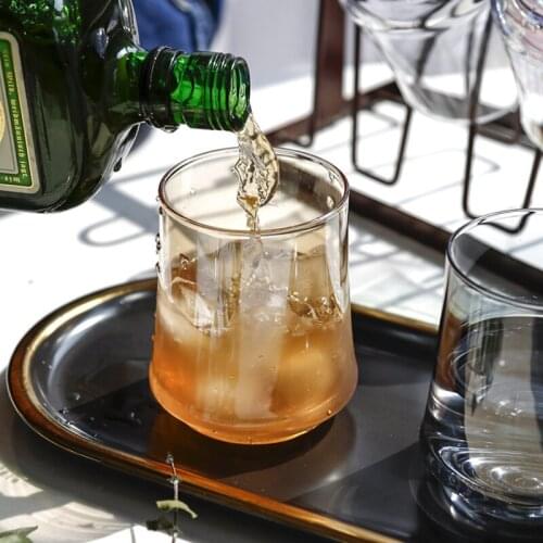 320ML Single Wall Glass Cup Set Heat-resistant Beer Coffee Cup Tea glass Whiskey Glass Cups Drinkware 1 pc / 2 pc