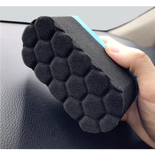 1Pc Car Wash Sponge Detailing Car Cleaning Auto Care Maintenance Wax Foam Polishing Pad Car Detailing