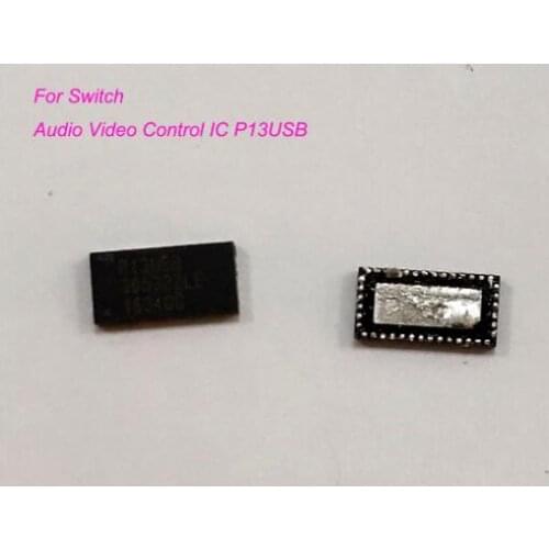 10pcs/Lot original chip replacement for nintendo switch NS console motherboard ic chip p13usb PI3USB