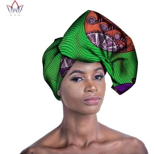 2021 Handmade Multi-color Headwear Headtie Ankara Head Decorations Wrap Scarf African Ankara Printed Head Wrap BRW WYB230