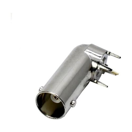 5pcs BNC Female 4 foot Right Angle 75 ohm Socket RF Coaxial Connector Adapters