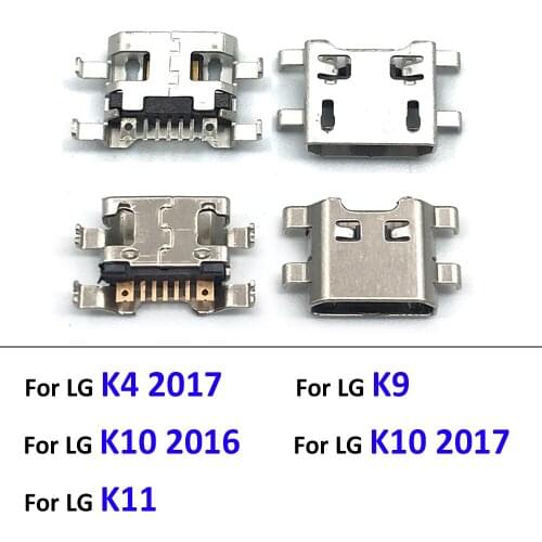 200PCS，Type-C USB Charging Port Connector Plug micro Jack Socket For LG K9 K11 K10 K4 2017 K10 2016