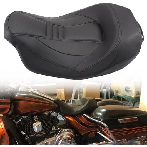 Motorcycle Cushion Protector Rider Seat Cover For Harley Touring Road King Street Electra Glide Ultra Limited FLHR Models